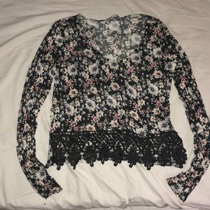 Charlotte Russe Floral Top